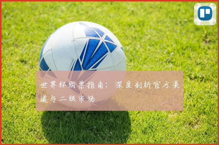 世界杯购票指南：深度剖析官方渠道与二级市场